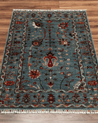 Sultani Hand-Knotted Wool Rug 3' 5" x 4' 8"