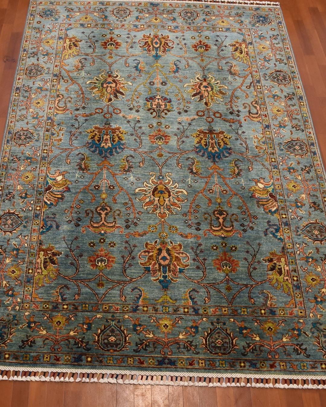 Sultani Hand-Knotted Wool Rug 152x219 cm 3.35 m² | 5x7 ft