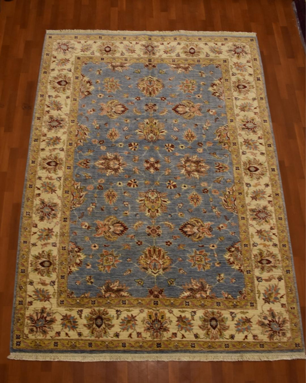 Sultani Hand-Knotted Wool Rug 5' 7" x 7' 8"