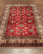 Shirvan Hand-Knotted Wool Rug 6' x 8'