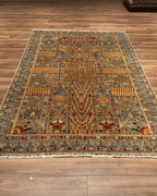 Veziri Hand-Knotted Wool Rug 5' 8" x 8' 2"