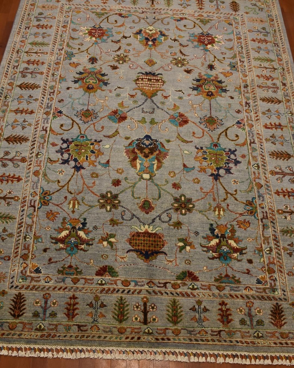 Sultani Hand-Knotted Wool Rug 5' 8" x 7' 9"