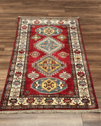 Shirvan Hand-Knotted Wool Rug 3' 1" x 5' 2"