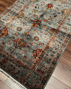 Sultani Hand-Knotted Wool Rug 4' x 6'