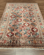 Veziri Hand-Knotted Wool Rug 5' 8" x 8' 2"
