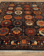 Veziri Hand-Knotted Wool Rug 9' 1" x 12'