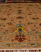 Sultani Hand-Knotted Wool Rug 5' x 6' 5"