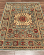 Mamluk Hand-Knotted Wool Rug 5' 7" x 7' 5"