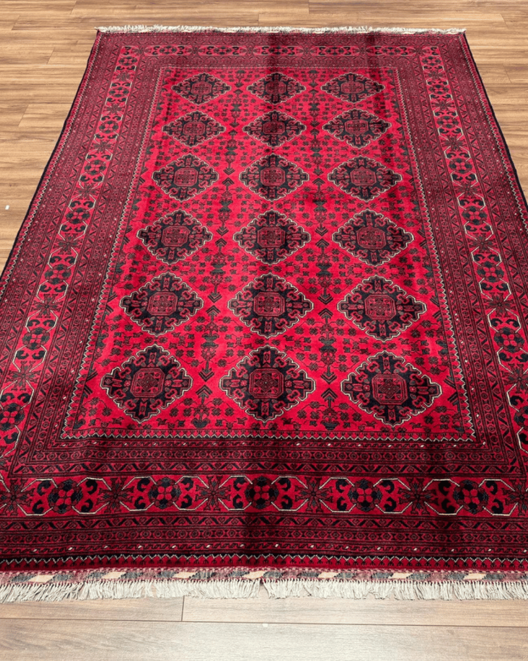 Wolle im afghanischen Stil 1,8x4,8ft – 55x146cm