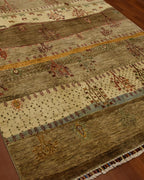 Sultani Hand-Knotted Wool Rug 154x196 cm 3 m² | 5x6 ft