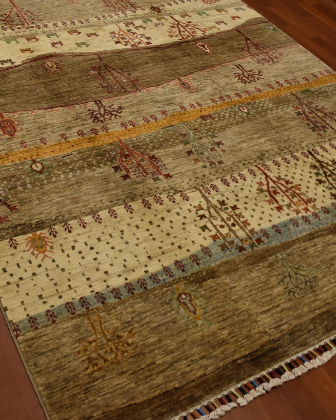 Sultani Hand-Knotted Wool Rug 154x196 cm 3 m² | 5x6 ft