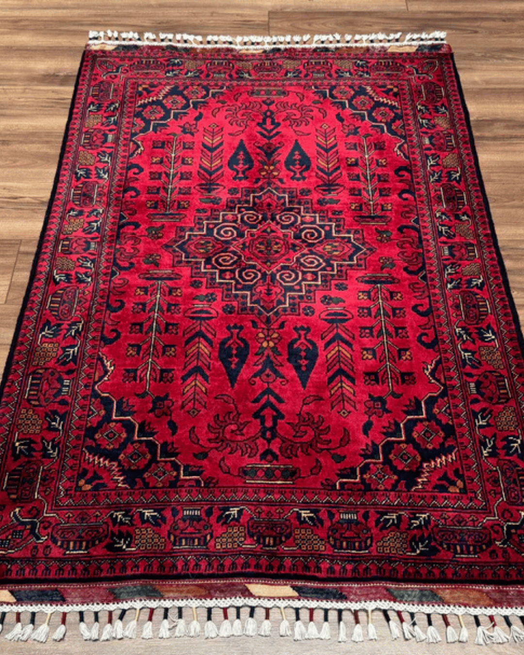 Wolle im afghanischen Stil 1,8x4,8ft – 55x146cm