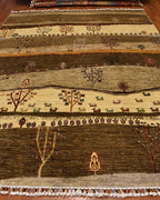 Sultani Hand-Knotted Wool Rug 5' 9" x 8' 2"