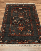 Sultani Hand-Knotted Wool Rug 3' 5" x 5' 1"