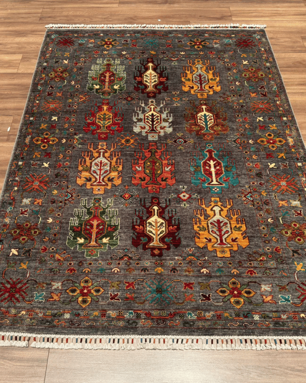 Wolle im afghanischen Stil 1,8x4,8ft – 55x146cm