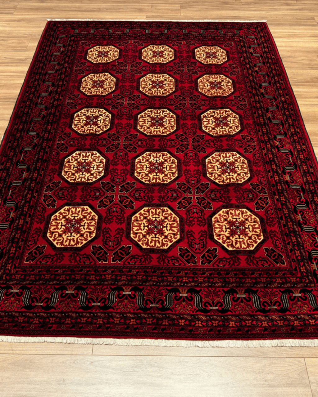 Wolle im afghanischen Stil 1,8x4,8ft – 55x146cm