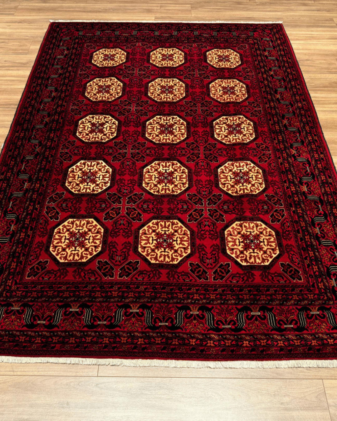 Wolle im afghanischen Stil 1,8x4,8ft – 55x146cm