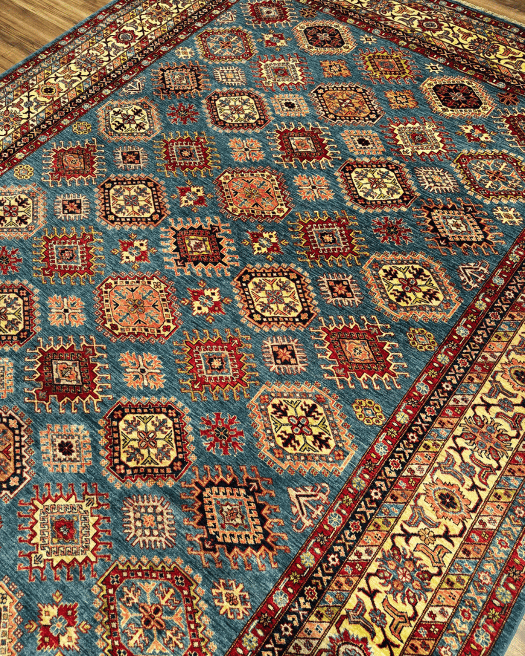 Shirvan Hand-Knotted Wool Rug 10' x 13'