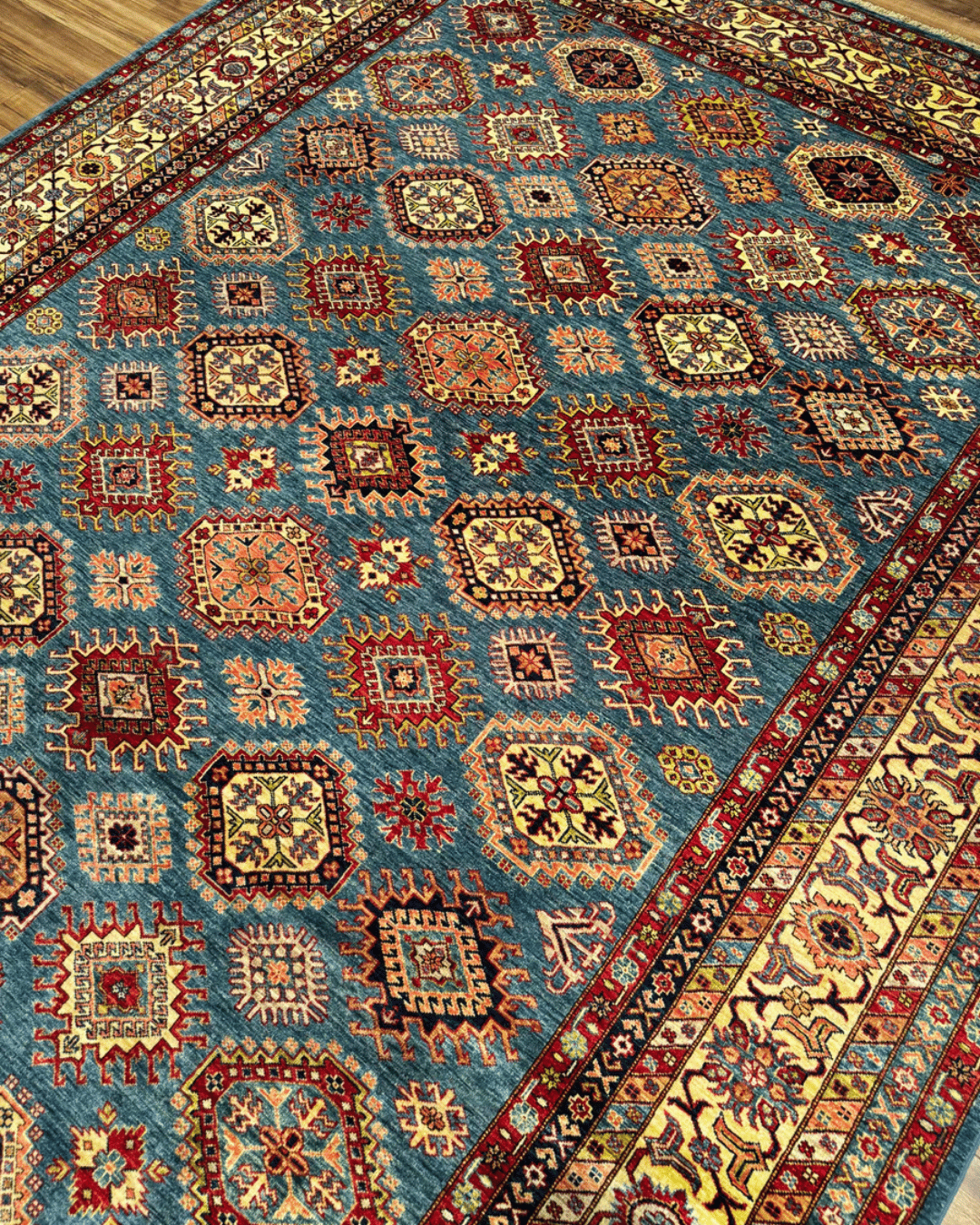 Shirvan Hand-Knotted Wool Rug 10' x 13'