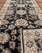Ushak Hand-Knotted Wool Runner 2' x 10'