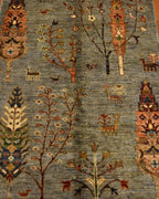 Sultani Hand-Knotted Wool Rug 2' 8" x 4'