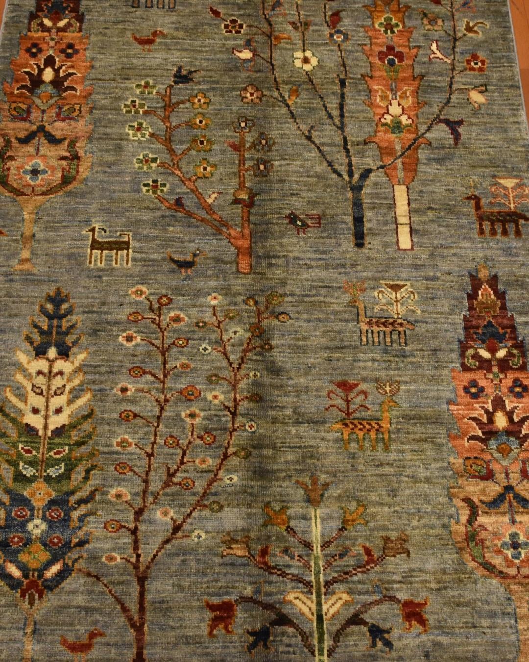 Sultani Hand-Knotted Wool Rug 2' 8" x 4'