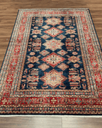 Shirvan Hand-Knotted Wool Rug 5' x 8'