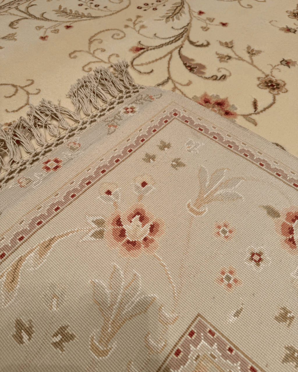 Ottoman Elegance Hand-Knotted Wool Rug 5' 6" x 8' 1"