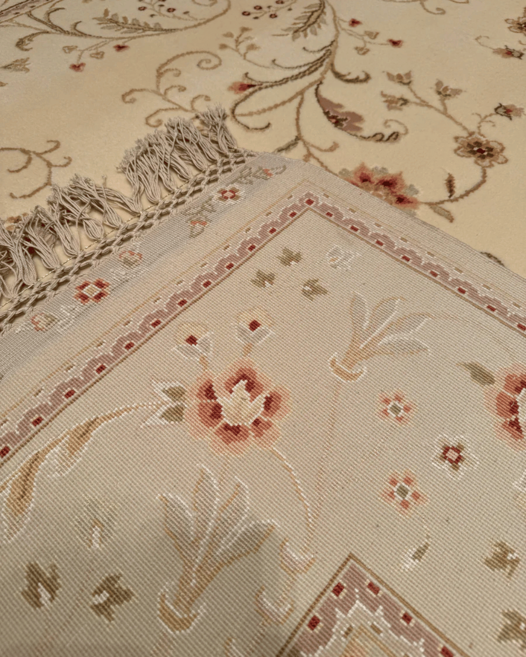 Ottoman Elegance Hand-Knotted Wool Rug 5' 6" x 8' 1"