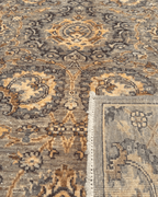 Ushak Hand-Knotted Wool Rug 4' x 6'