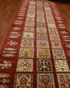 Sultani Hand-Knotted Wool Runner 2' 4" x 7' 4"