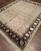 Ottoman Elegance Hand-Knotted Wool Rug 8' 2" x 9' 9"