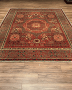 Mamluk Hand-Knotted Wool Rug 8' 2" x 10'