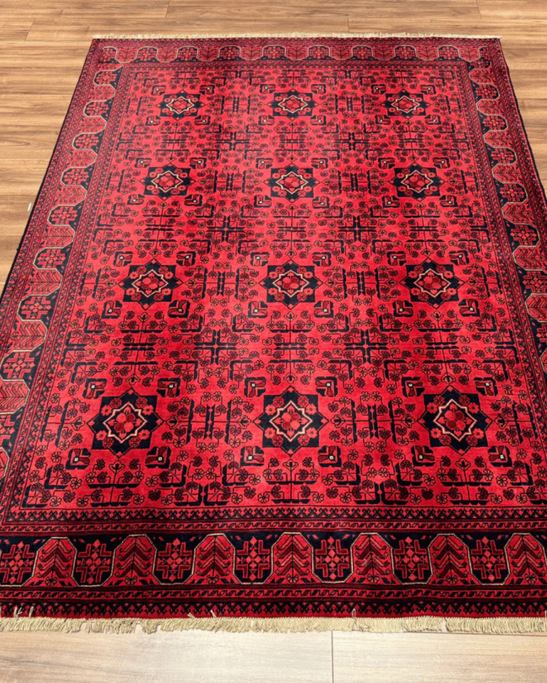 Wolle im afghanischen Stil 1,8x4,8ft – 55x146cm