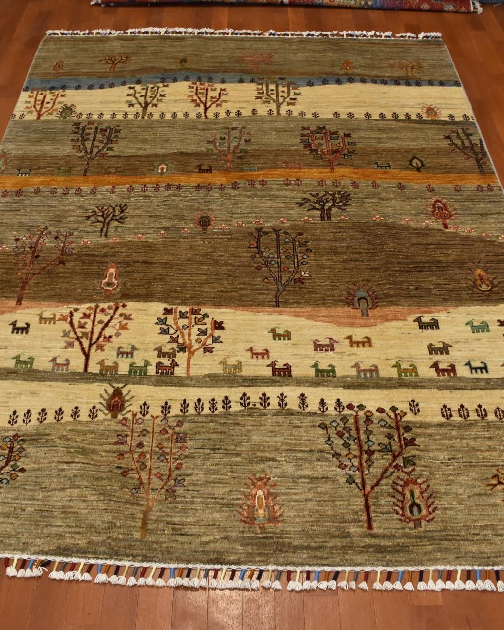 Sultani Hand-Knotted Wool Rug 148x205 cm 3.03 m² | 5x7 ft