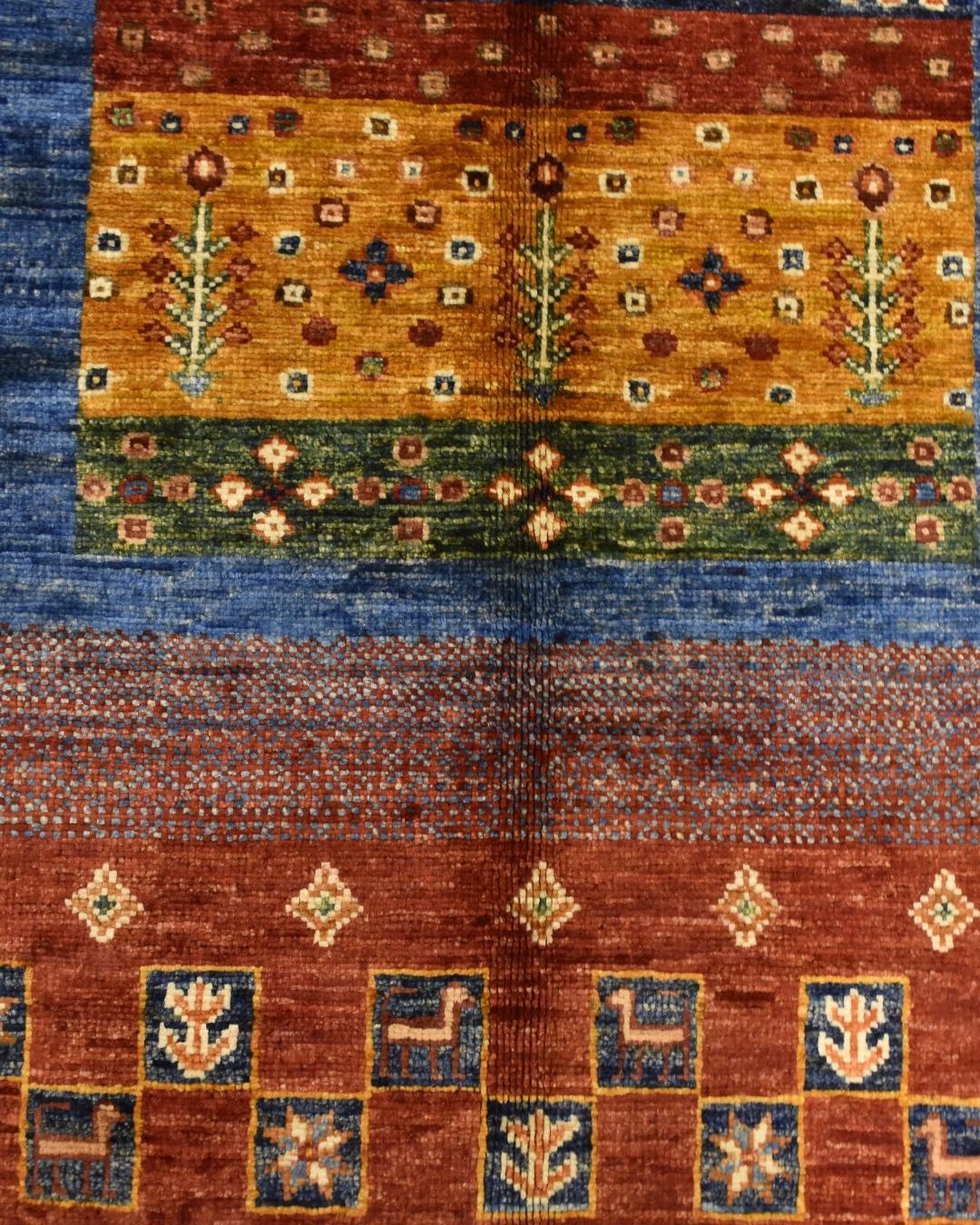 Sultani Hand-Knotted Wool Rug 2' 7" x 4' 5"