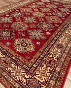 Shirvan Hand-Knotted Wool Rug 4' 8" x 6' 7"