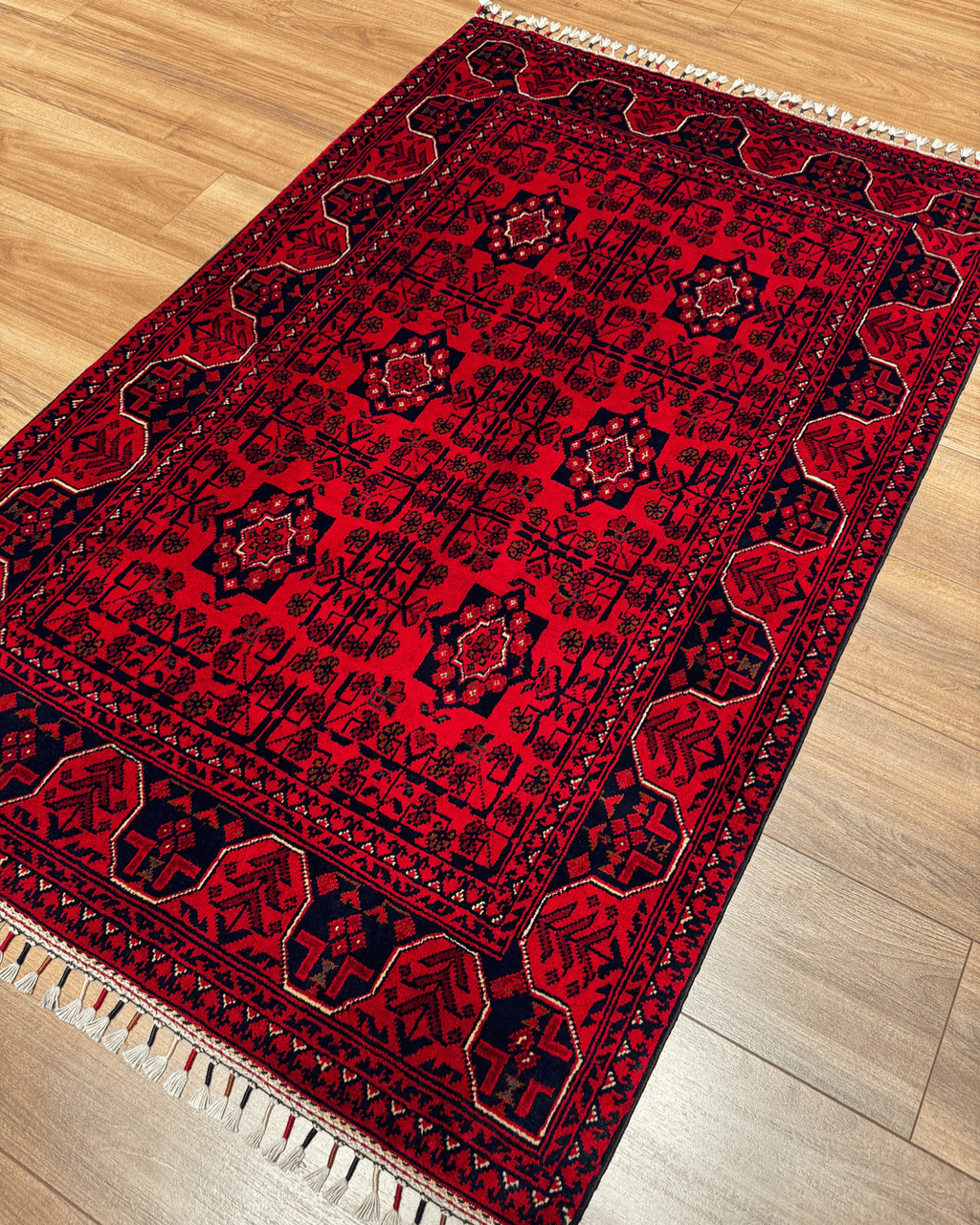 Wolle im afghanischen Stil 1,8x4,8ft – 55x146cm