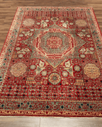 Mamluk Hand-Knotted Wool Rug 6' 1" x 8' 6"