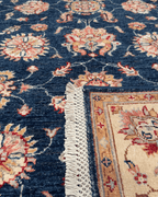 Ushak Hand-Knotted Wool Rug 4' x 6'