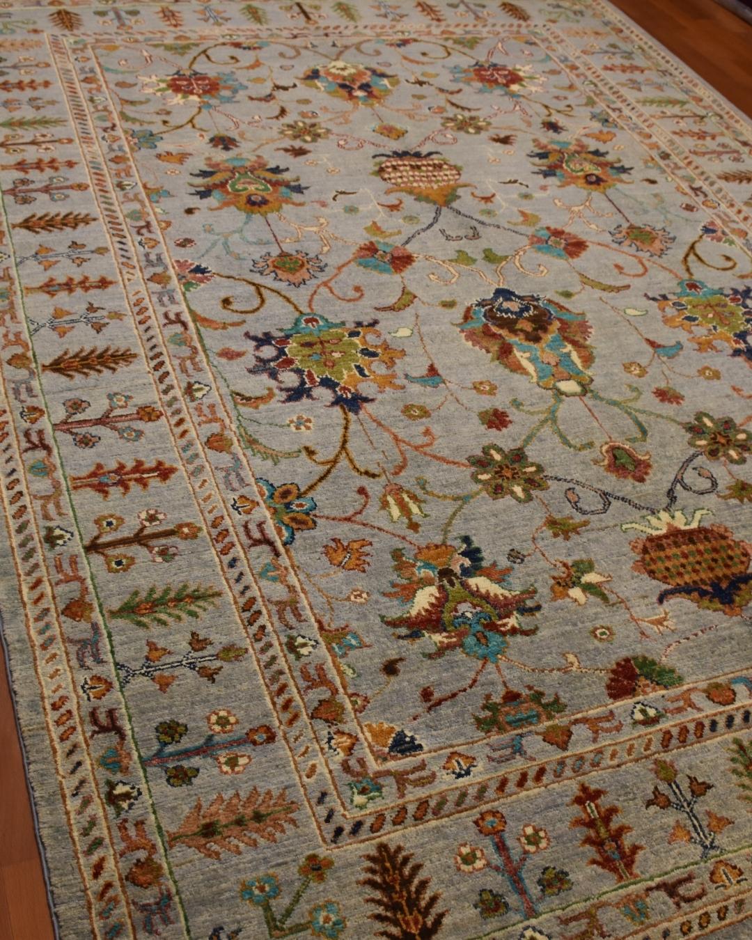 Sultani Hand-Knotted Wool Rug 5' 8" x 7' 9"