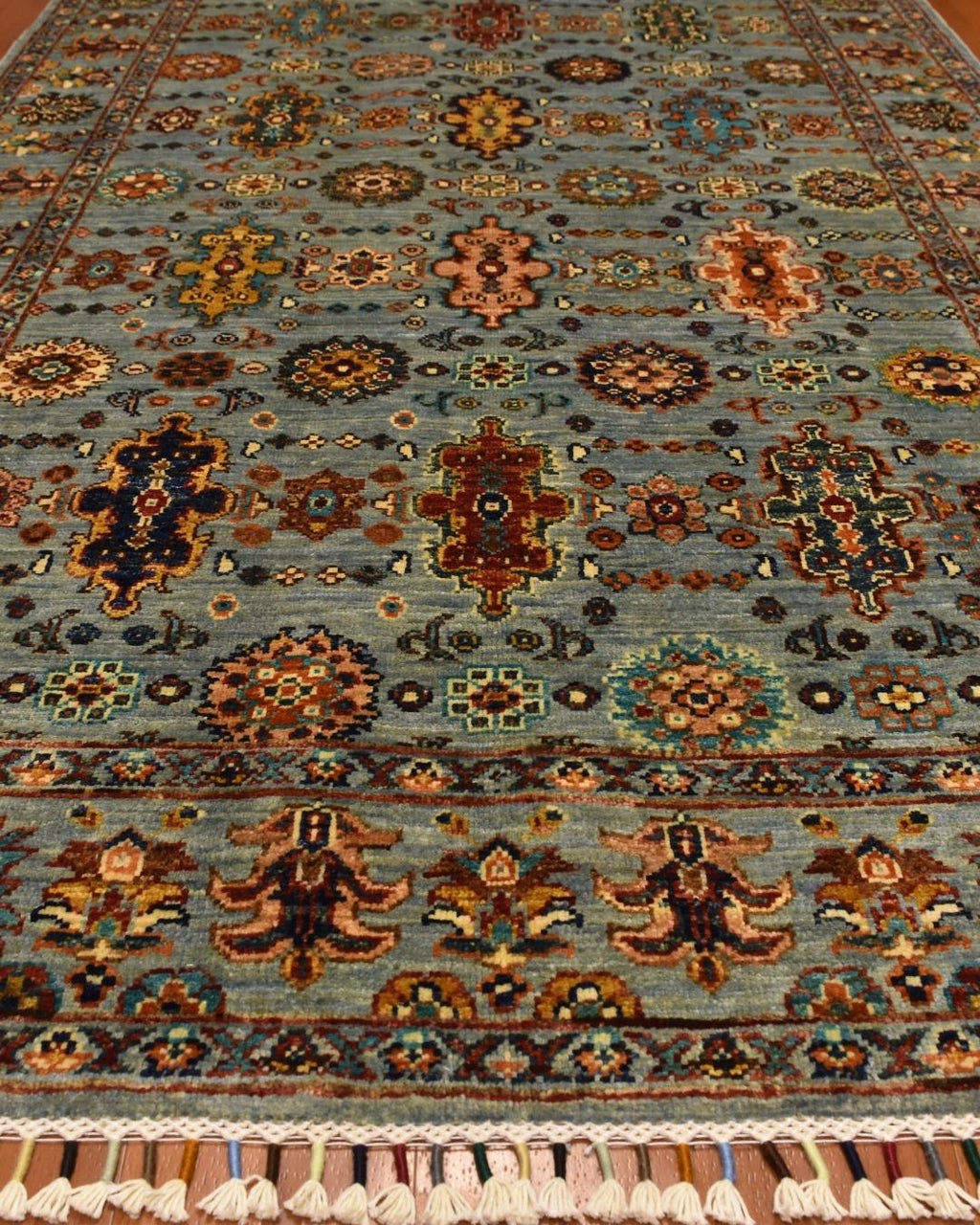 Sultani Hand-Knotted Wool Rug 4' x 6' 4"