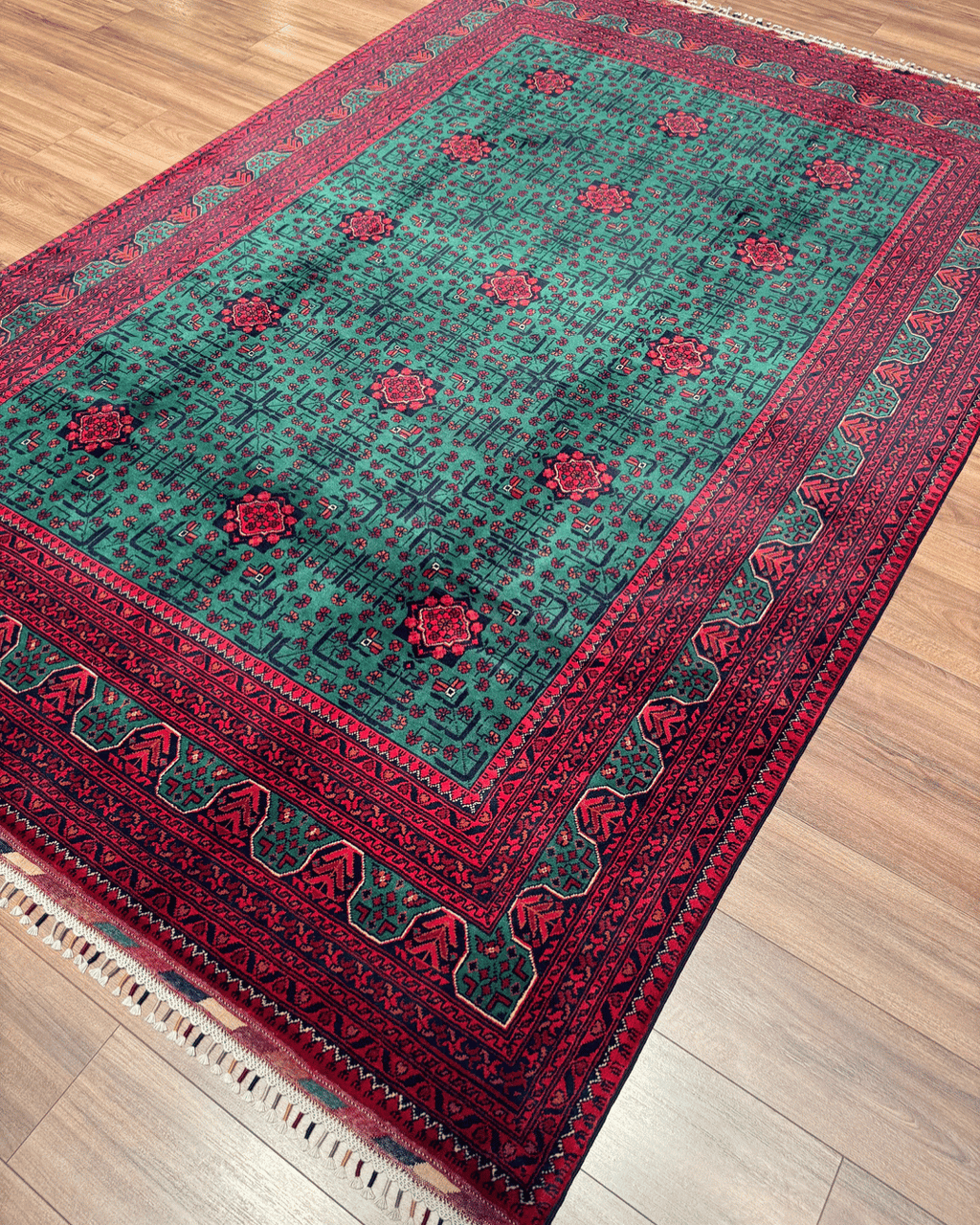 Wolle im afghanischen Stil 1,8x4,8ft – 55x146cm