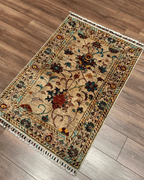 Sultani Hand-Knotted Wool Rug 2' 7" x 3' 9"