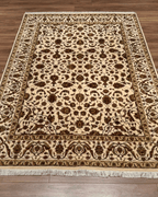 Tapis en laine style afghan 55 x 146 cm