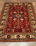Shirvan Hand-Knotted Wool Rug 6' x 8'