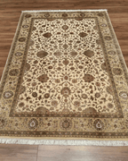 Tapis en laine style afghan 55 x 146 cm