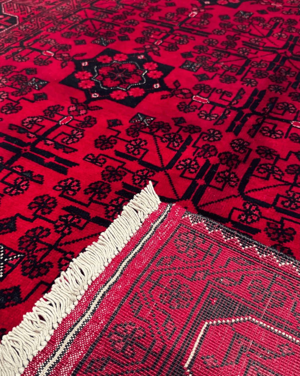 Wolle im afghanischen Stil 1,8x4,8ft – 55x146cm