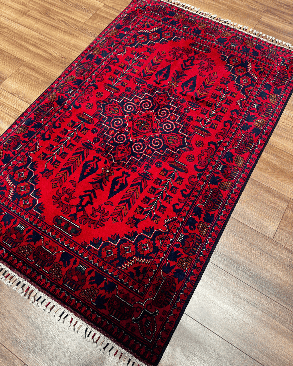 Wolle im afghanischen Stil 1,8x4,8ft – 55x146cm