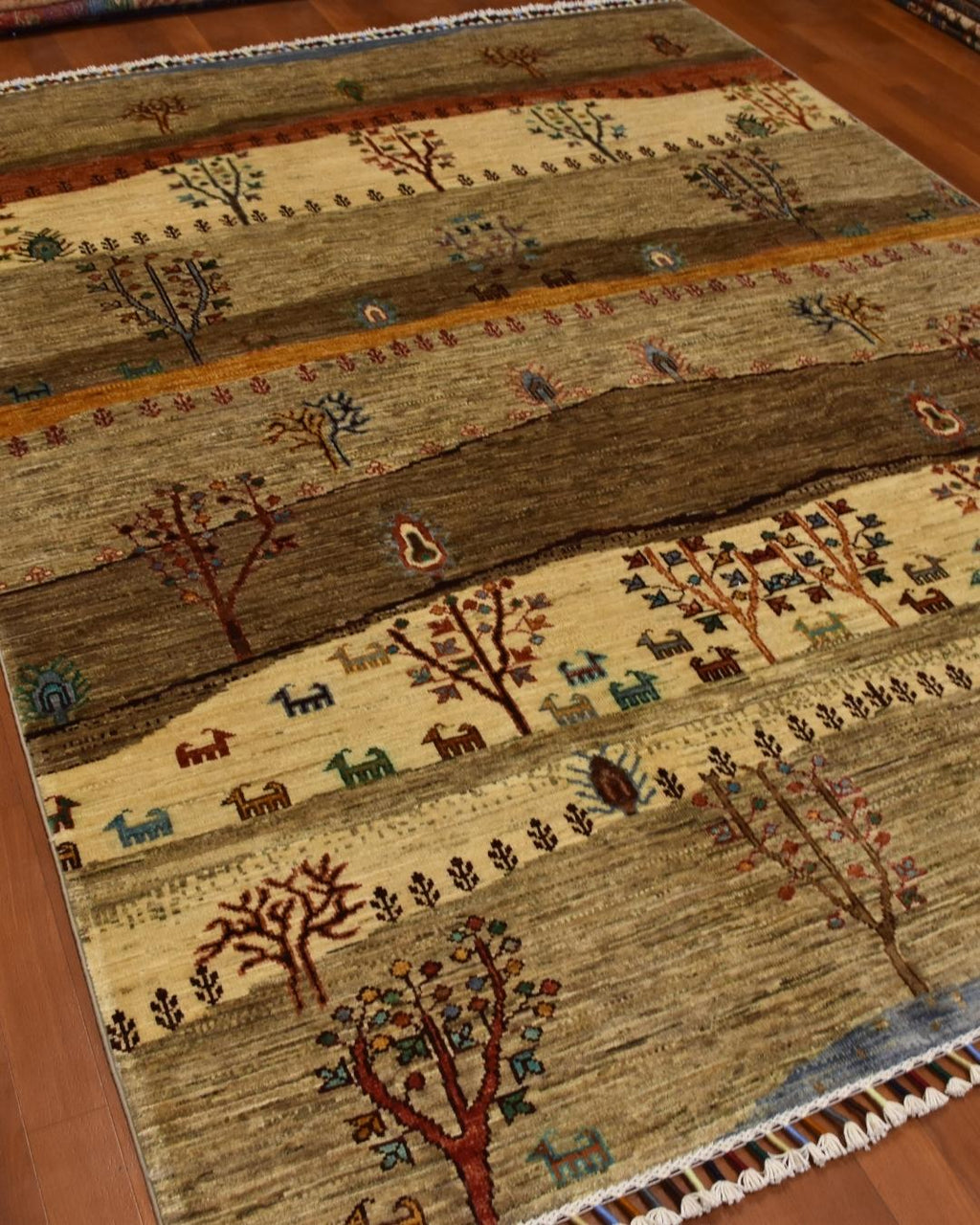 Sultani Hand-Knotted Wool Rug - 153x203 cm 3.11 m² | 5x7 ft